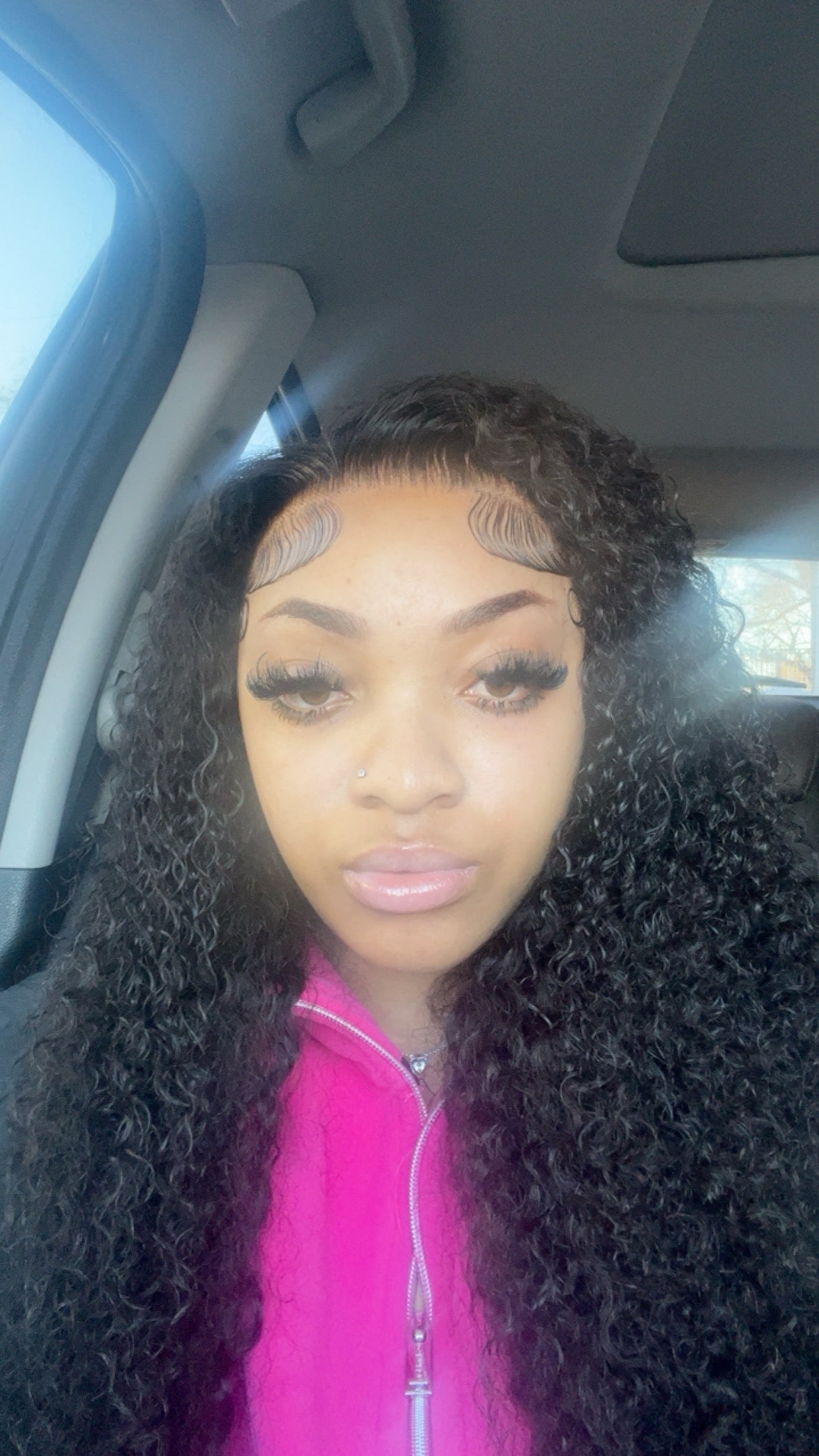 Frontal Burmese Curly