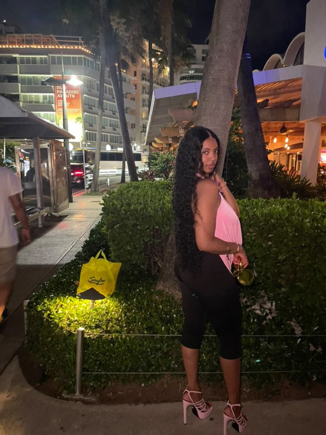 Frontal Water wave Curly